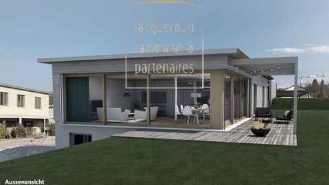 5.5 room new construction project in bungalow style near Bern