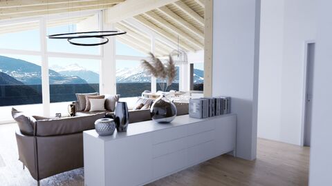 AYENT, magnifique ATTIQUE -
vue, calme, terrasse de 140 m2