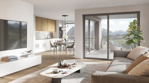 MAGNIFIQUE APPARTEMENT NEUF DE 5.5 PIÈCES AU 1ER ÉTAGE