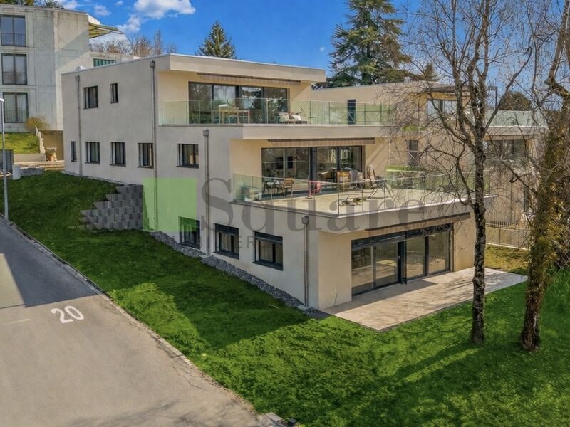 Magnifique appartement Minergie de 3.5 pièces avec grand jardin