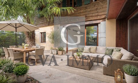 Charming apartment with terraces in the Geneva countryside