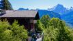 Chalet in Gryon mit separatem Studio, Blick auf die Berge