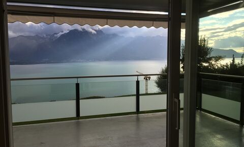 Chernex, magnifique appartement de 3,5 pces vue imprenable sur le lac