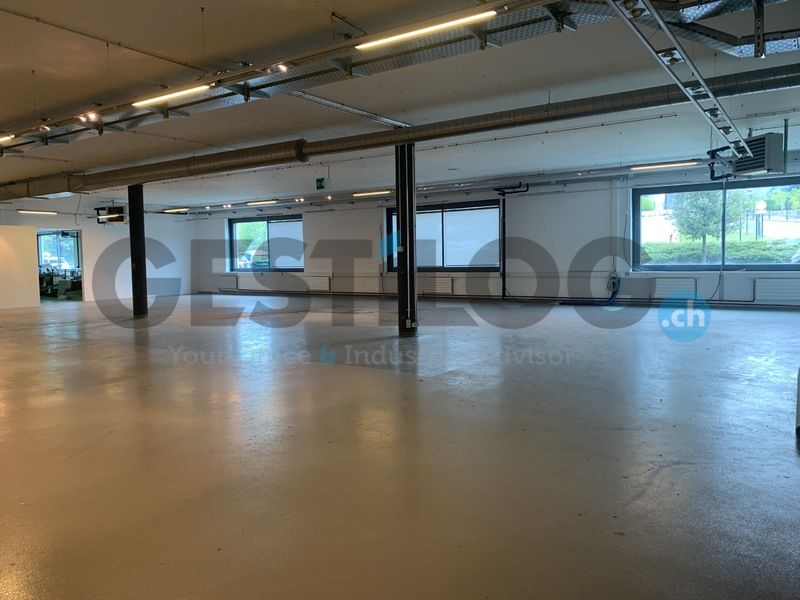 For rent 850m² of showroom area in Plan-les-Ouates