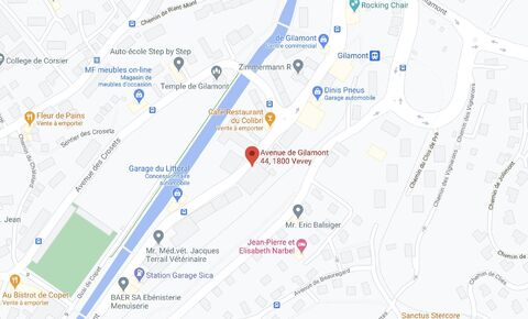Vevey, place de parking intérieur n°52 - Gilamont 44