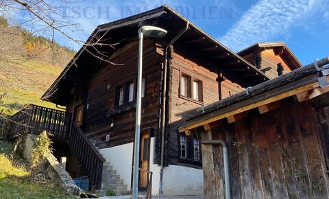 zu verkaufen, altes Walliserhaus in Ausserbinn / VS
