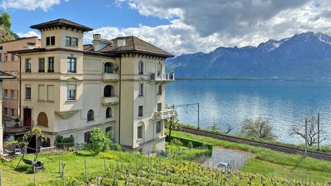 CHARMANT APPARTEMENT DE 3.5 PIÈCES AVEC VUE IMPRENABLE SUR LE LAC