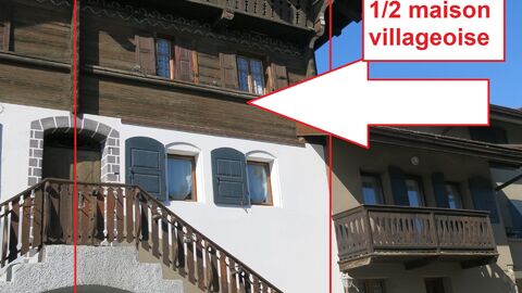 1/2 Maison villageoise avec galetas transformable en appartement.