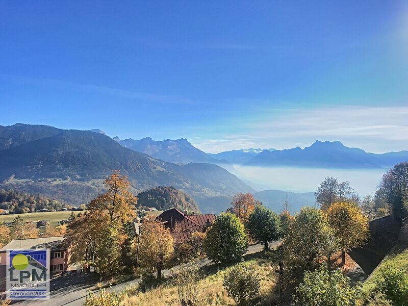 3.5 pieces room apartment with panoramic view of the Alps