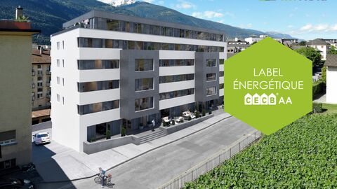 New project - town center of Sierre