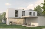 Neues und lichtdurchflutetes Design-Haus in sehr schöner, ruhiger Lage