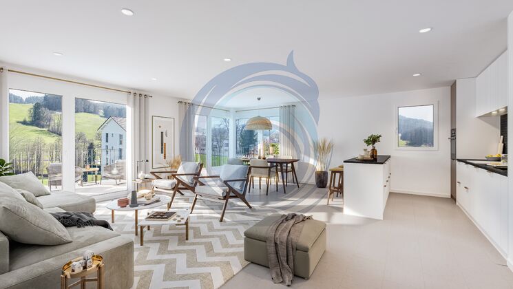 DERNIERE OPPORTUNITE: SPACIEUX APPARTEMENT NEUF  DE 4 1/2  AVEC BALCON