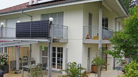Sonnendeck, Photovoltaik, Ruhe und Privatsphäre!