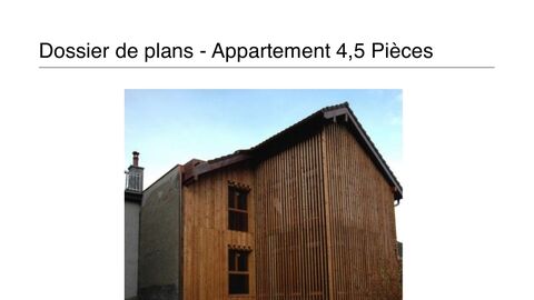 A louer : Appartement de 4.5 pièces en duplex