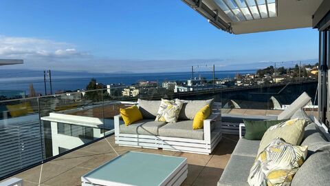 Appartement de 5 pièces en duplex avec vue imprenable sur le lac