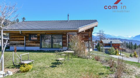 ANZERE, magnifique chalet 6,5 pièces
rés. principale, VUE imprenable