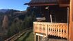Vendu : chalet en rondins à La Comballaz, avec potentiel au rez inf.