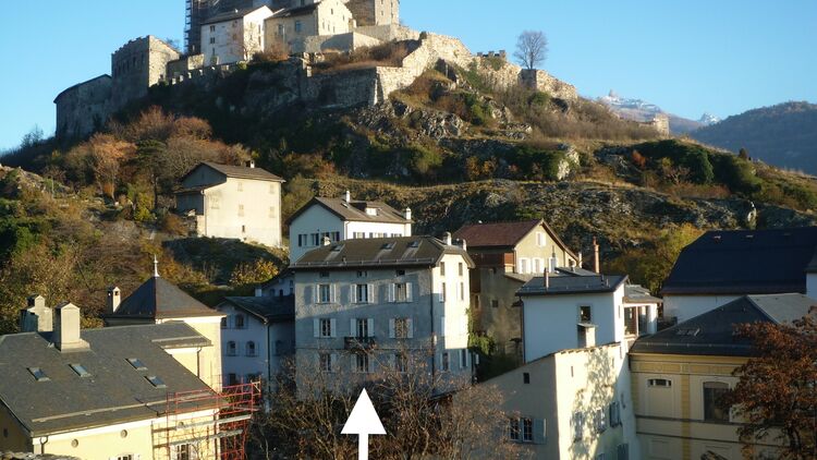 Au coeur de la vielle ville de Sion charmant appartement de 1.5 pièces