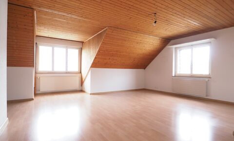 Beautiful 2.5 room attic apartment in the center of Bretzwil