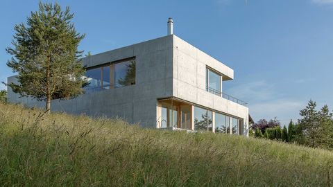 Contemporary house CH-1564 Domdidier
