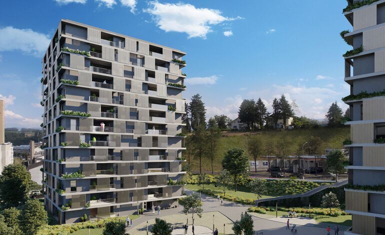 3.5 pièces au 5ème étage - Lot 24