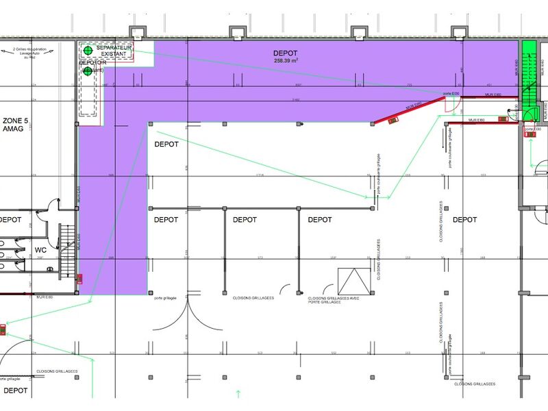 Rent of 258 m2 Warehouse in Petit Lancy