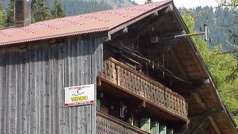 VENDU !!! Authentique chalet ormonan entre Le Sépey et Les Diablerets