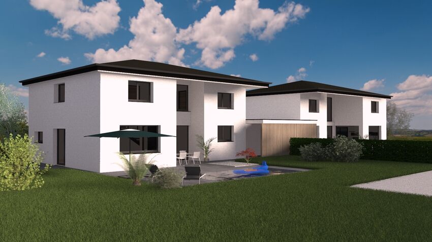 Twin house