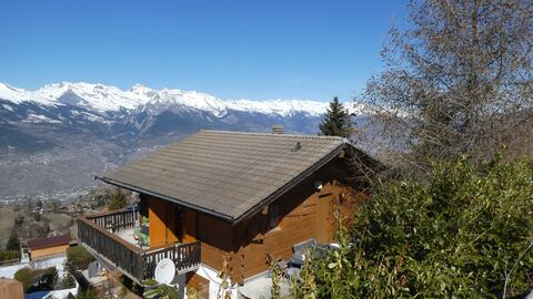 Chalet 4.5, in Les Clèves, Verkauf an Ausländer, ski in-ski out