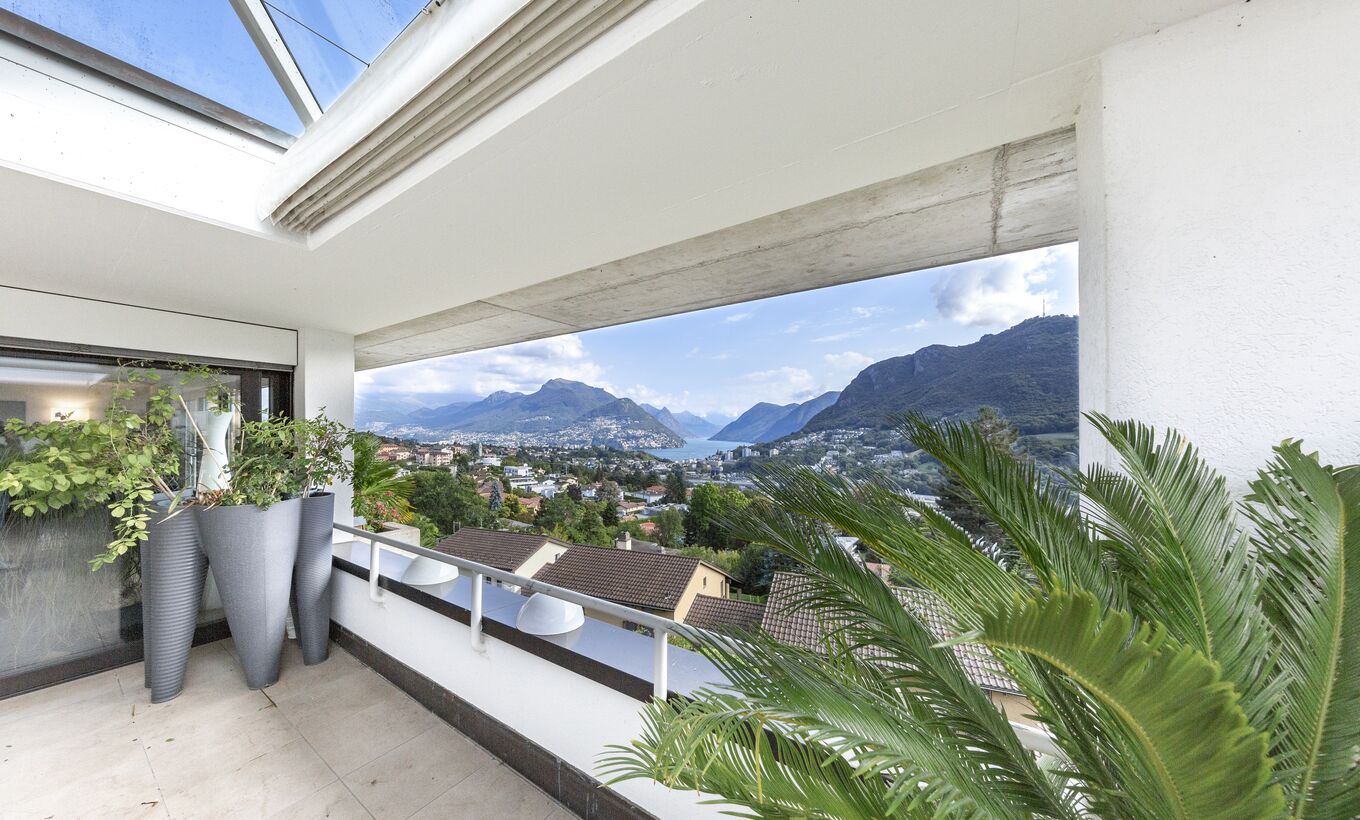 Esclusivo attico con terrazza panoramica