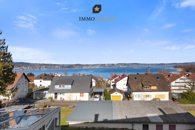 Die Seesicht aus der obersten Etage.