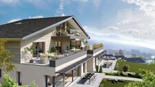 5,5 pces de standing en duplex avec vue panoramique d'exception
