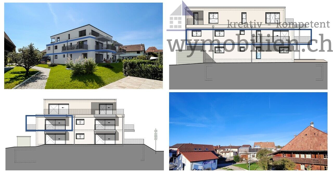 Wohnung 3.5 OG mit Ausblick