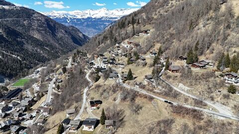 Magnifique terrain à bâtir de 587 m2 à Vissoie