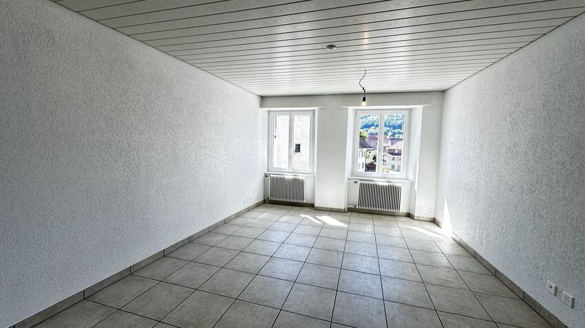 Apartment front & rear view