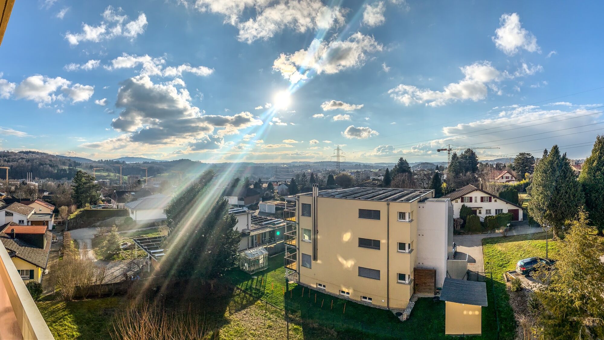 Vue fin de journée