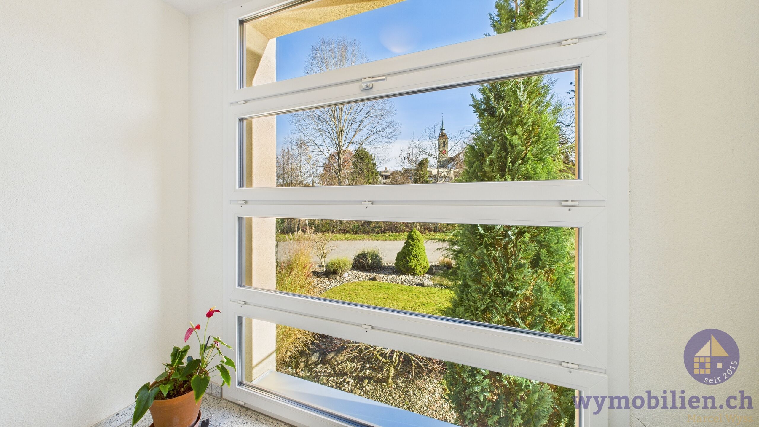 Blick auf die Kirche 