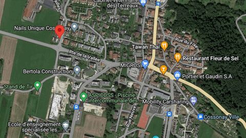 Très rare à Cossonay : Place de parc privée à louer