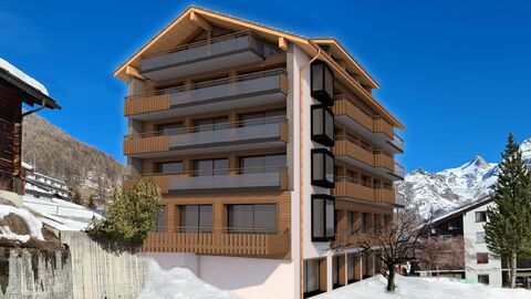 NEUE LUXURIÖSE 5-ZIMMERWOHNUNG ATTIKA IM ZENTRUM VON SAAS-FEE