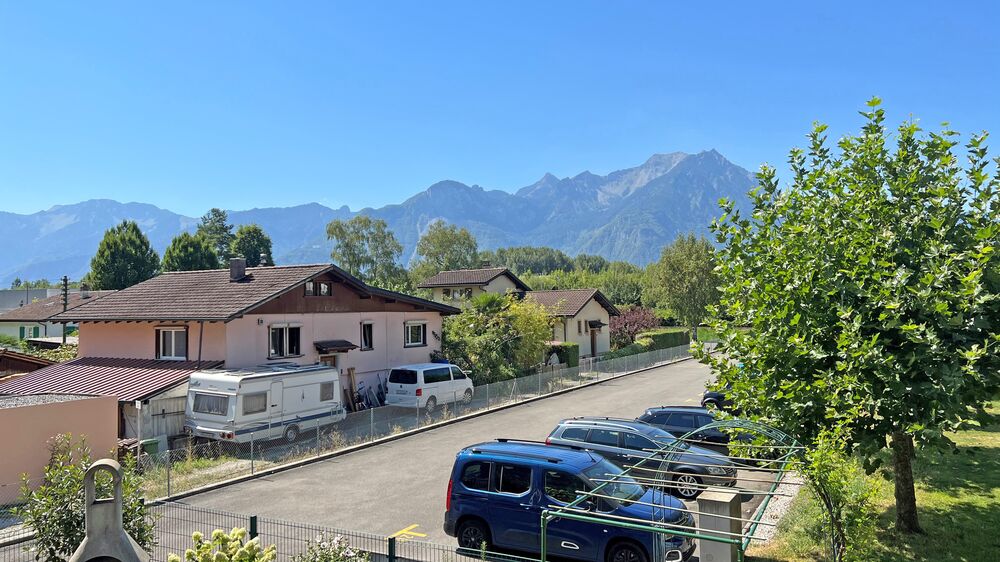 Vue sur les montagnes