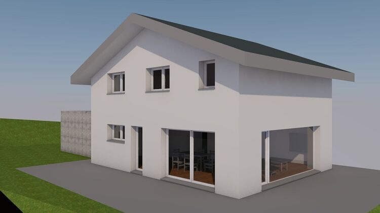 Villa CINABRE sur plans