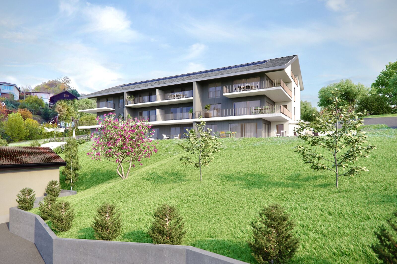 Projet immobilier à Granges (Veveyse), appartements à vendre