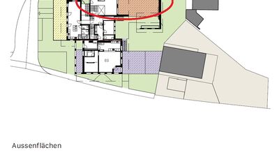 Situation (Reihenhaus W4 rot gekennzeichnet)