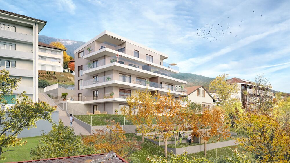 Les Balcons des Cerisiers  I  Vue Sud-Ouest