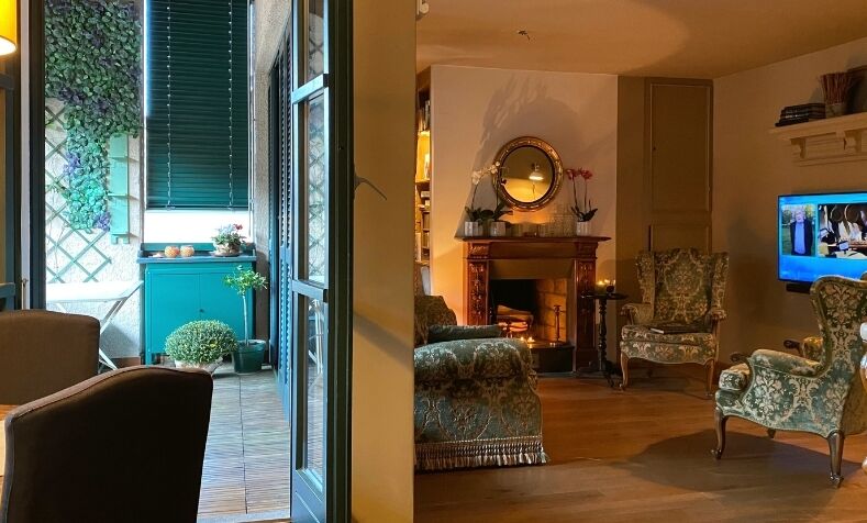 Elegant penthouse a few steps from the lake