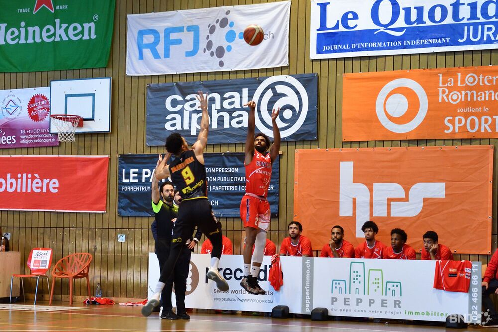 L'équipe du BC Boncourt qui milite en LNA