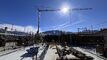 Chantier en cours Nouvelle résidence Minergie à
Roumaz /Savièse