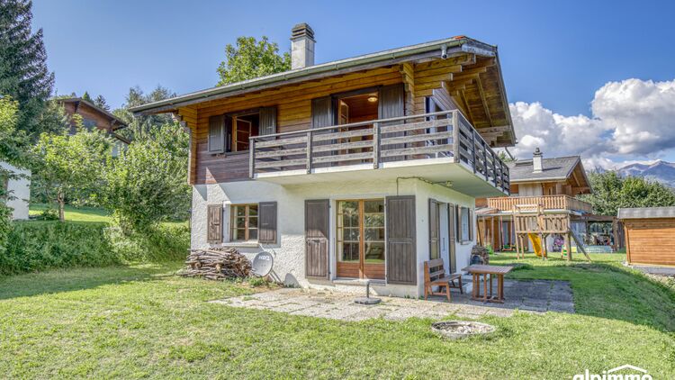 A vendre à Vex : Charmant Chalet avec belle vue !