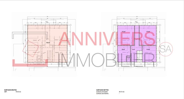 Plan combles