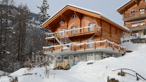 Magnifique chalet sur les hauts d'Arbaz